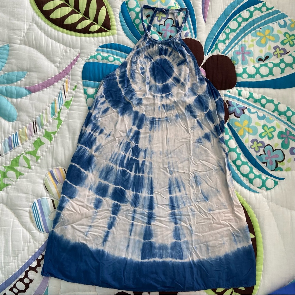 Tie-Dye Summer Dress with Pockets!